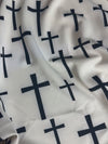 White and Black Cross